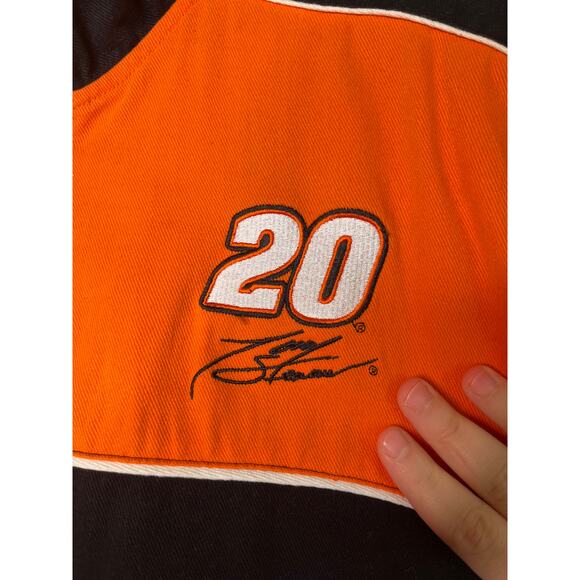 2000s Winners Circle Home Depot Tony Steward 20 NASCAR Racing Bomber Jacket XL - Picture 3 of 12